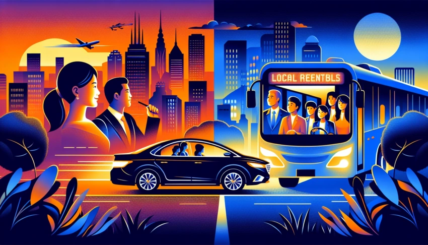 Transportation Options: Deciding Between Car Rentals and Local Buses Transportation Options: Deciding Between Car Rentals and Local Buses