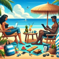 Combining Work and Leisure: Tips for a Productive Beachside ‘Workation’