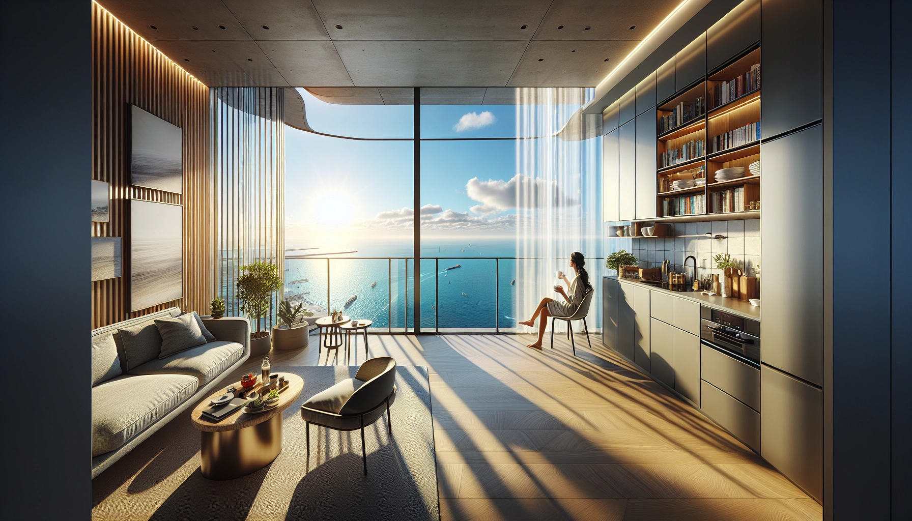Curated visual reference: Ocean View Off Grid Apartments With Gourmet Kitchen Reference: Ocean View Apartments Perfect For Solo Adventurers